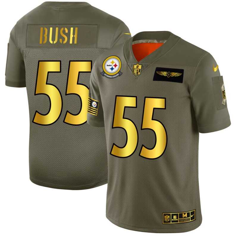 Nike Steelers 55 Devin Bush 2019 Olive Gold Salute To Service Limited Jersey Dyin,We sell and wholesale Nike Steelers 55 Devin Bush 2019 Olive Gold Salute To Service Limited Jersey Dyin on line form chian!